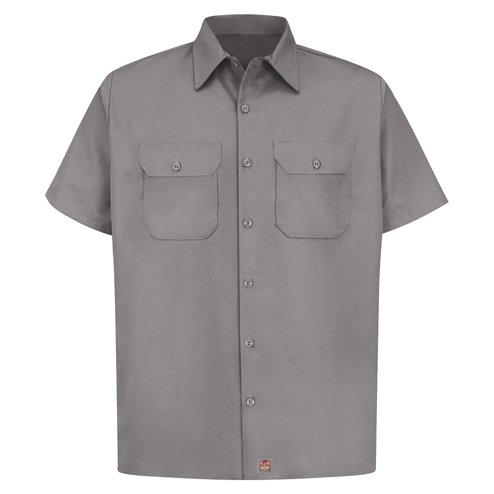 Red Kap Men's Utility Uniform Shirt ST62 - Silver-eSafety Supplies, Inc