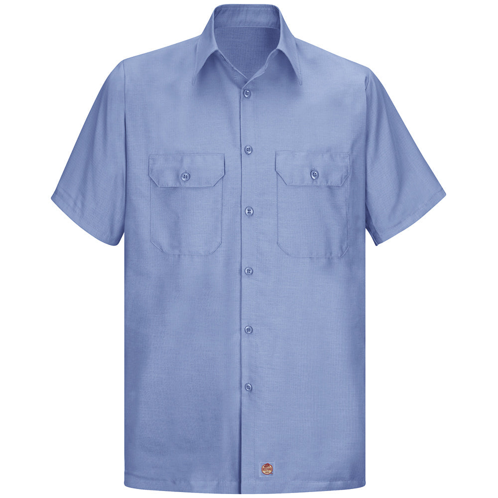 Red Kap Men's Solid Rip Stop Shirt SY60 - Light Blue-eSafety Supplies, Inc