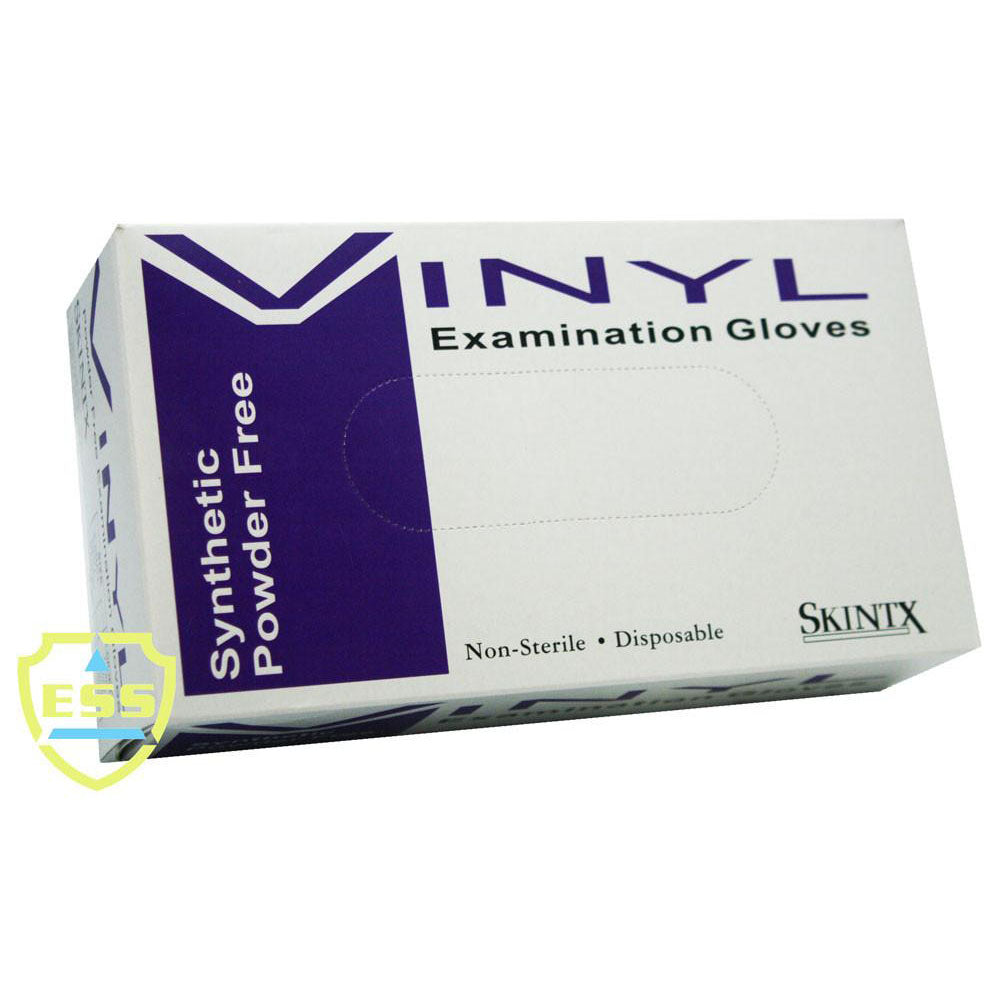 Skintx - Vinyl Powder-Free Exam Gloves - Box-eSafety Supplies, Inc
