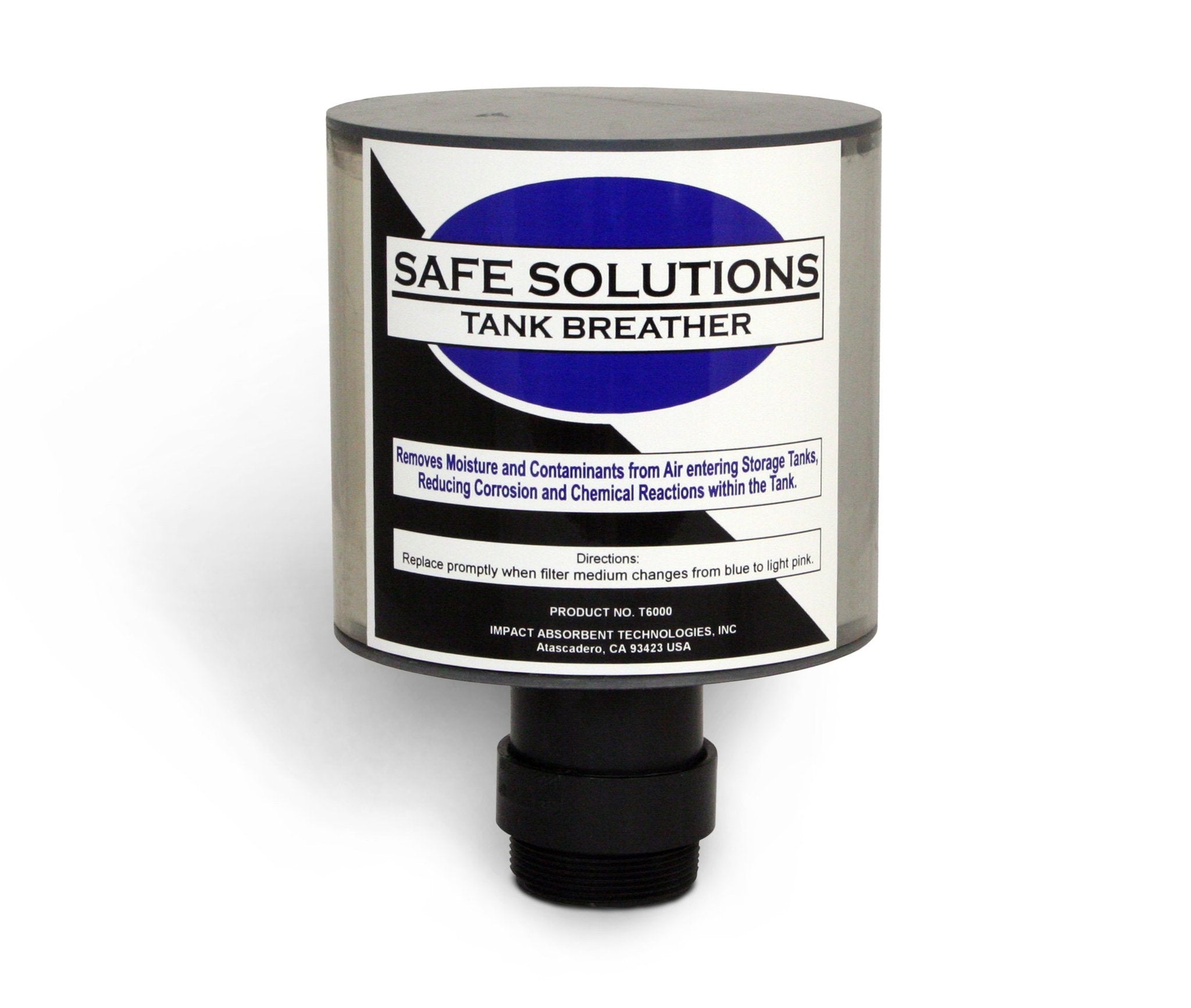 Safe Solutions Fuel Tank Desiccant Breather - EACH-eSafety Supplies, Inc