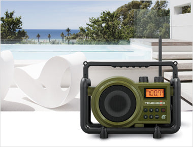 Sangean-FM / AM / AUX-In Ultra Rugged Digital Tuning Radio Receiver-eSafety Supplies, Inc