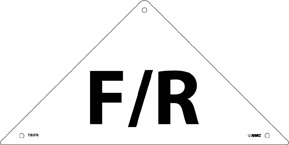 Peaked Floor/Roof Truss Sign-eSafety Supplies, Inc