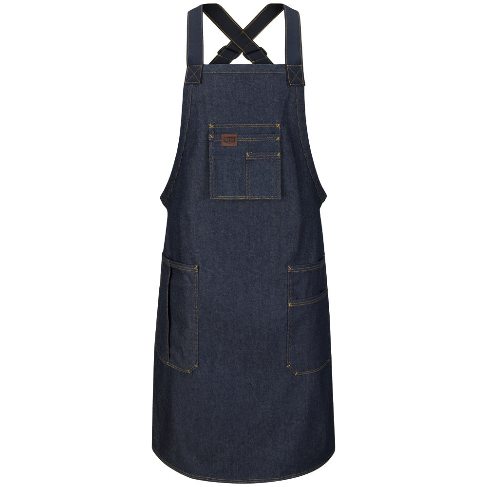 Red Kap Shop Apron TD20 - Denim-eSafety Supplies, Inc