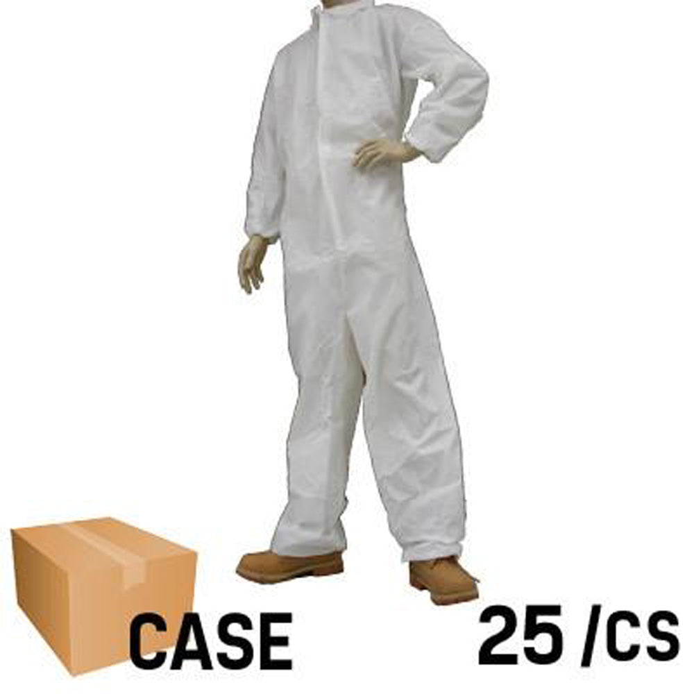 Environstar Polypro Coverall with Collar & Elastic Wrist - Case