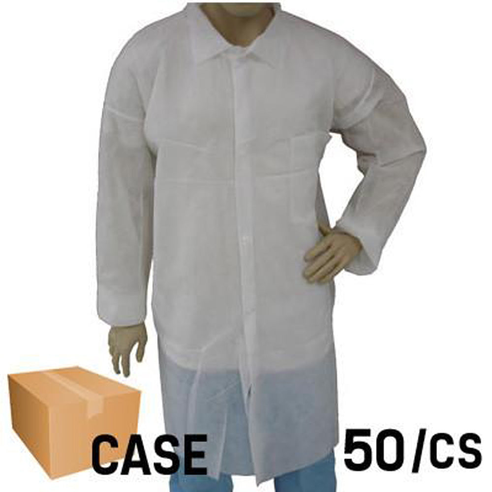 EPIC- LBasic Protection CleanRoom Lab Coat - Case-eSafety Supplies, Inc