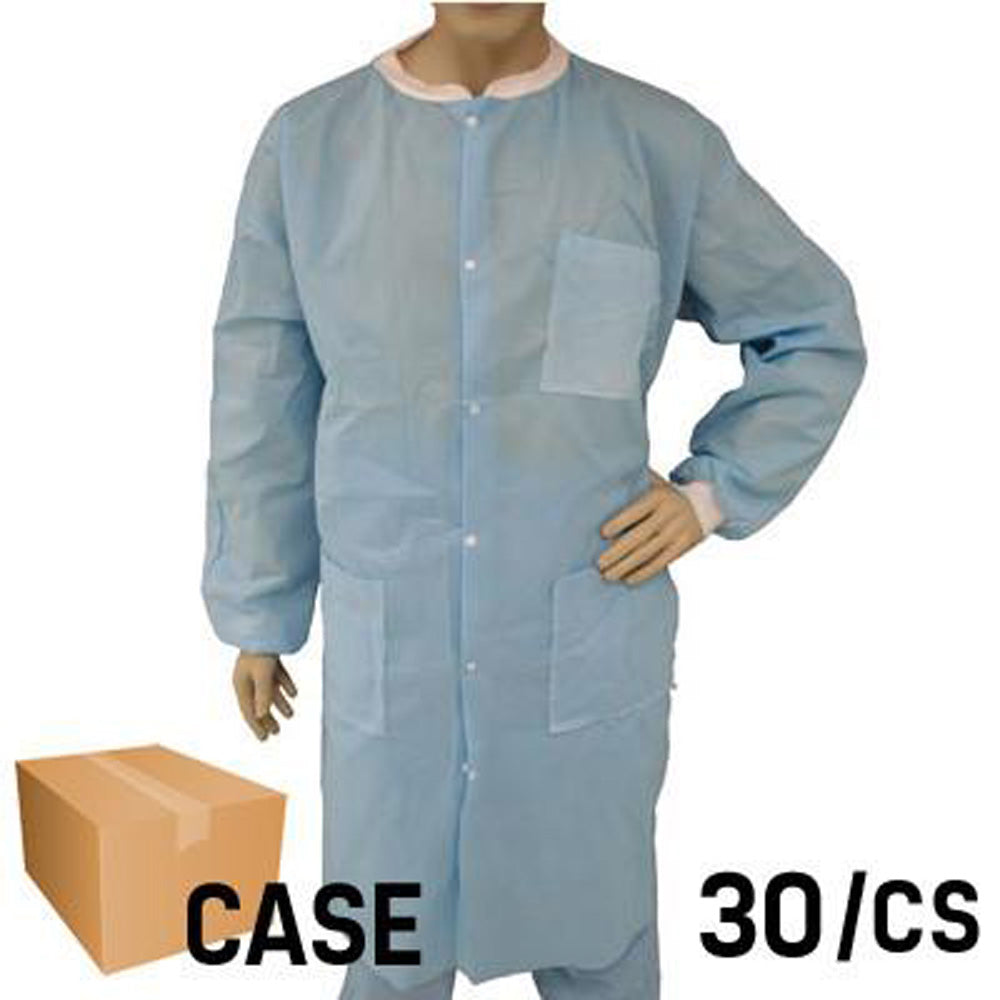 EPIC-Lab Coat with Knit Wrist and 3 Pockets (S-9X-Large)- Case