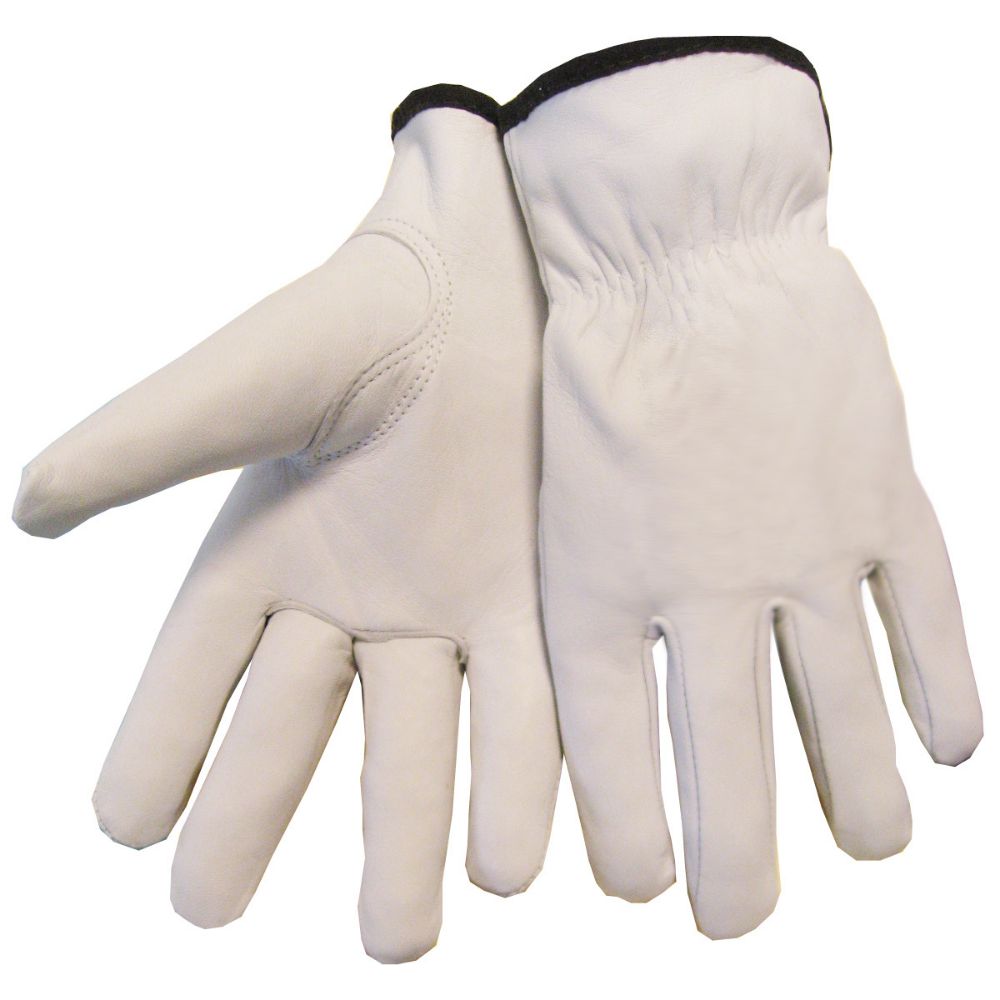 Tillman White Pearl Standard Top Grain Goatskin Unlined Drivers Gloves-eSafety Supplies, Inc