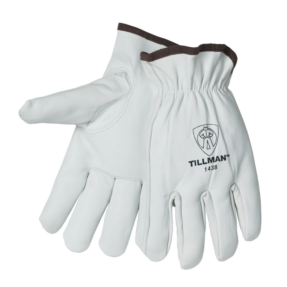 Tillman Large Pearl Cowhide Fleece Lined Cold Weather Gloves-eSafety Supplies, Inc