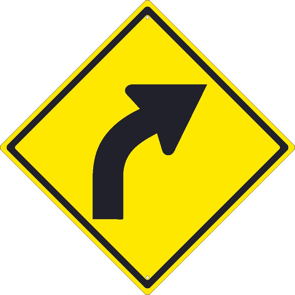 Right Arrow Traffic Sign-eSafety Supplies, Inc