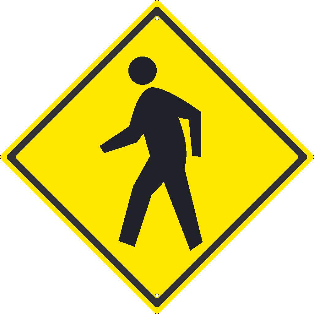 Pedestrian Crossing Sign-eSafety Supplies, Inc