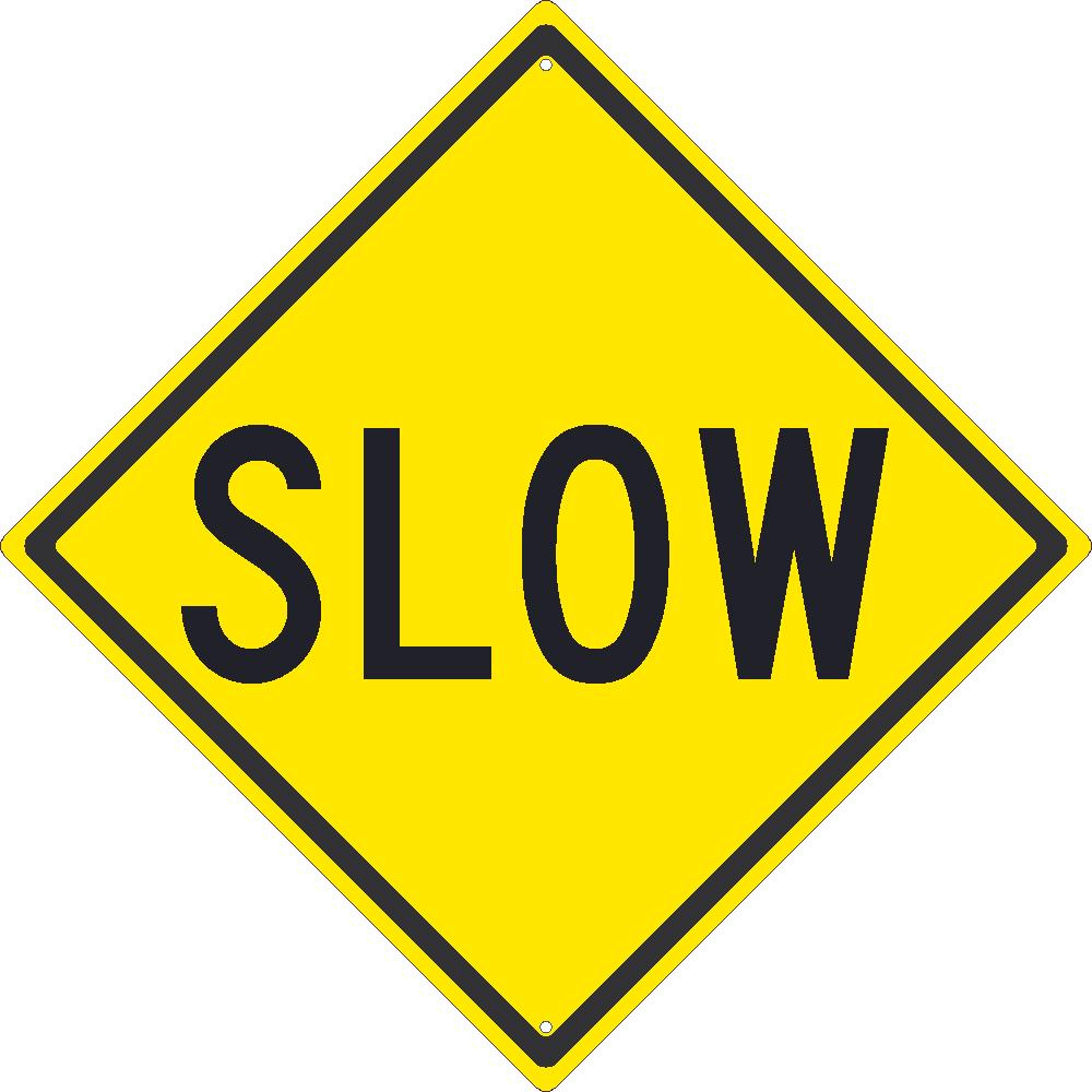 Slow Traffic Sign-eSafety Supplies, Inc