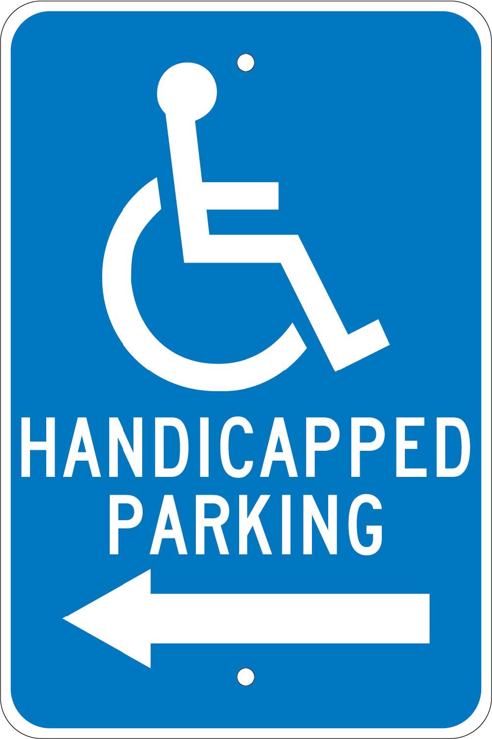 Handicapped Parking Sign-eSafety Supplies, Inc