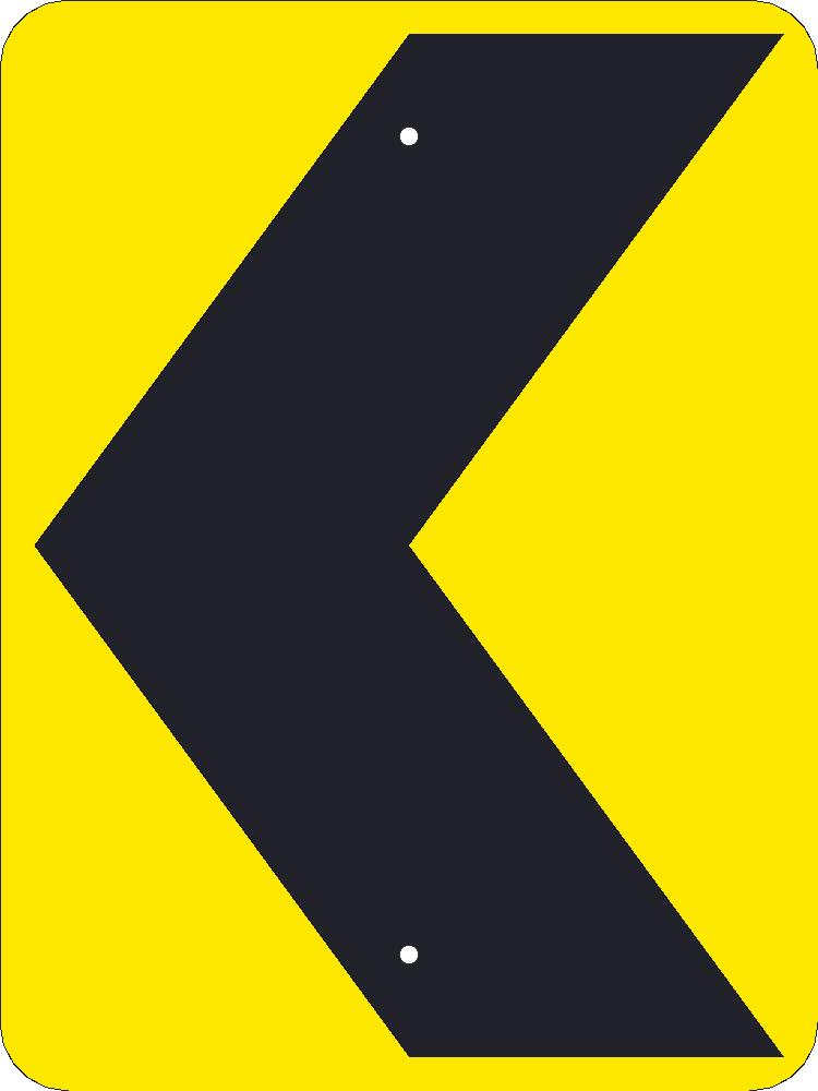 Chevron Traffic Arrow Sign-eSafety Supplies, Inc