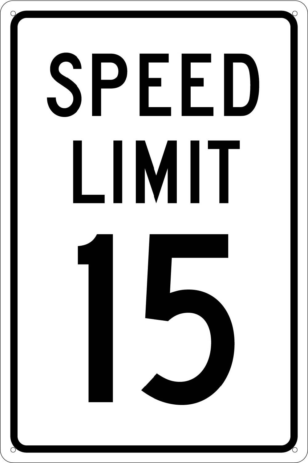 Speed Limit 15 Sign-eSafety Supplies, Inc