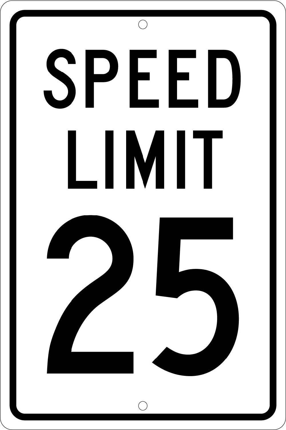 Speed Limit 25 Sign-eSafety Supplies, Inc