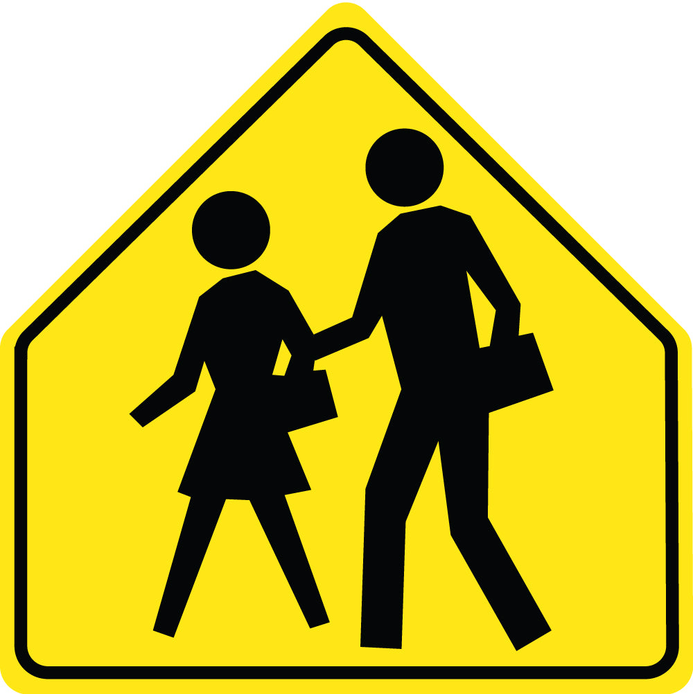 Pedestrian Crossing Traffic Sign-eSafety Supplies, Inc