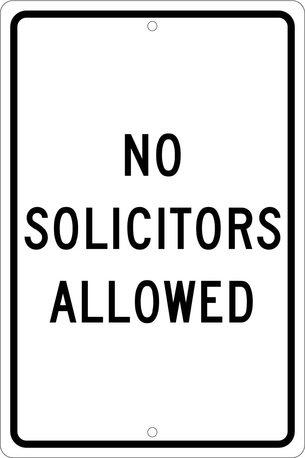 No Solicitors Allowed Sign-eSafety Supplies, Inc