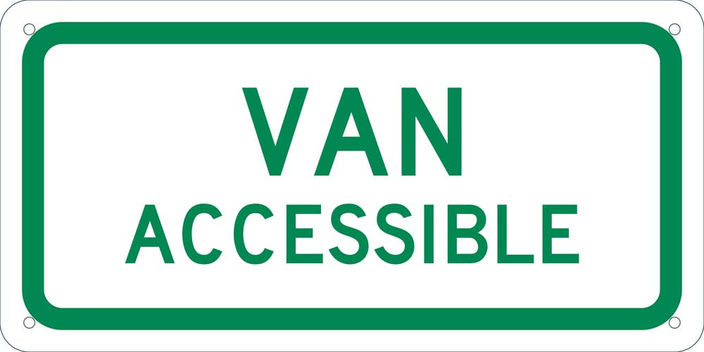 Van Accessible Ada Plaque-eSafety Supplies, Inc