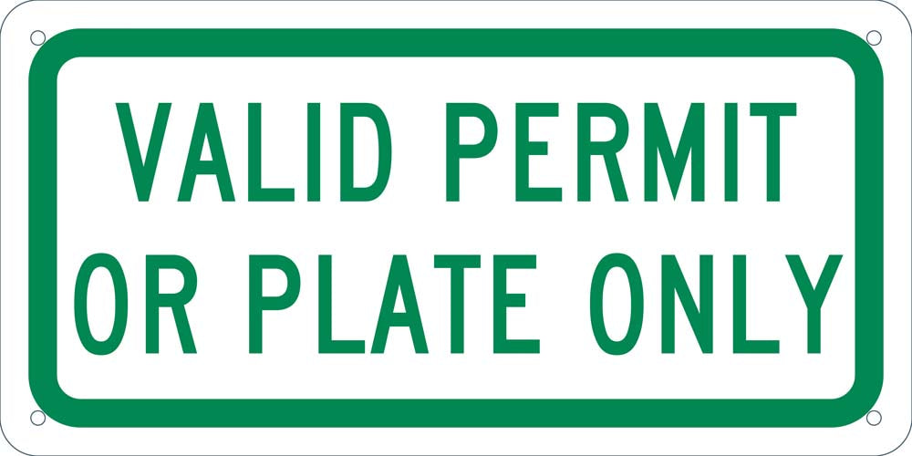 Handicapped Parking New York Valid Permit Or Plate Only Sign-eSafety Supplies, Inc