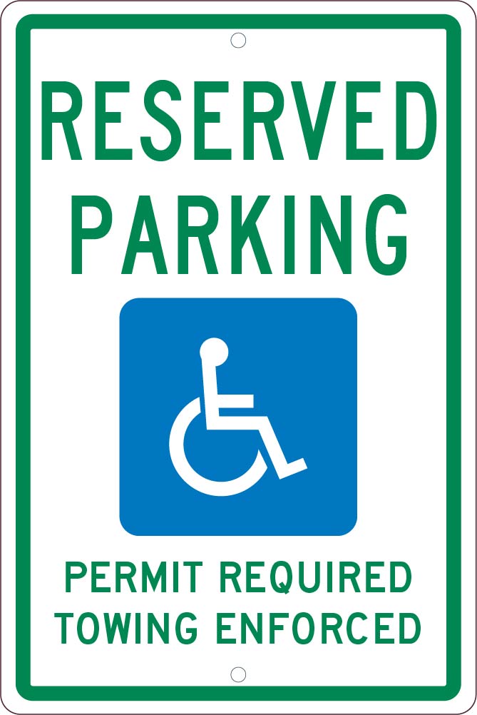 State Handicapped Parking Arkansas Sign-eSafety Supplies, Inc