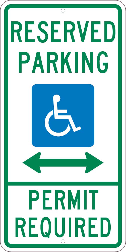 State Handicapped Parking Delaware Sign-eSafety Supplies, Inc