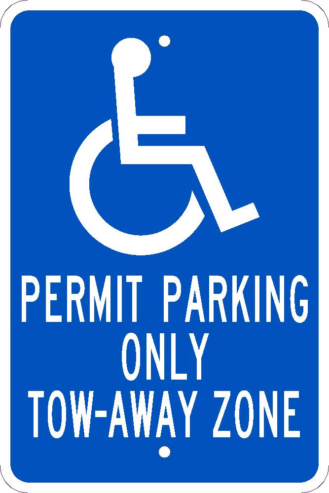 State Handicapped Parking Sign Georgia-eSafety Supplies, Inc