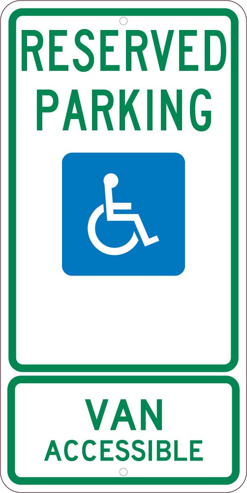 State Handicapped Reserved Parking Sign North Carolina Penalty-eSafety Supplies, Inc