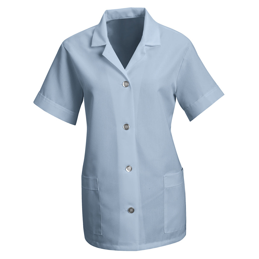 Red Kap Women's Smock Loose Fit Short Sleeve TP23 - Light Blue-eSafety Supplies, Inc