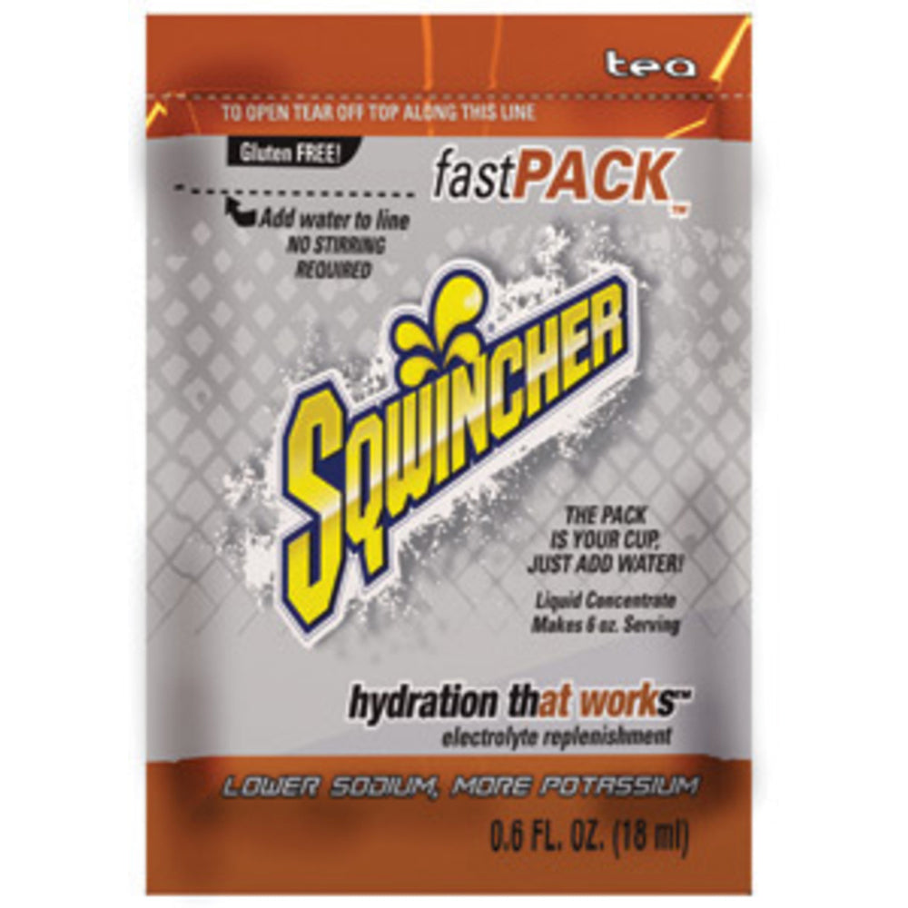 Sqwincher .6 Ounce Fast Pack Liquid Concentrate Pouch Electrolyte Drink (1 Box Electrolyte Drink Pouch - Pack)-eSafety Supplies, Inc