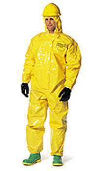 Dupont - Tychem QC Elastic Coveralls with Hood-eSafety Supplies, Inc
