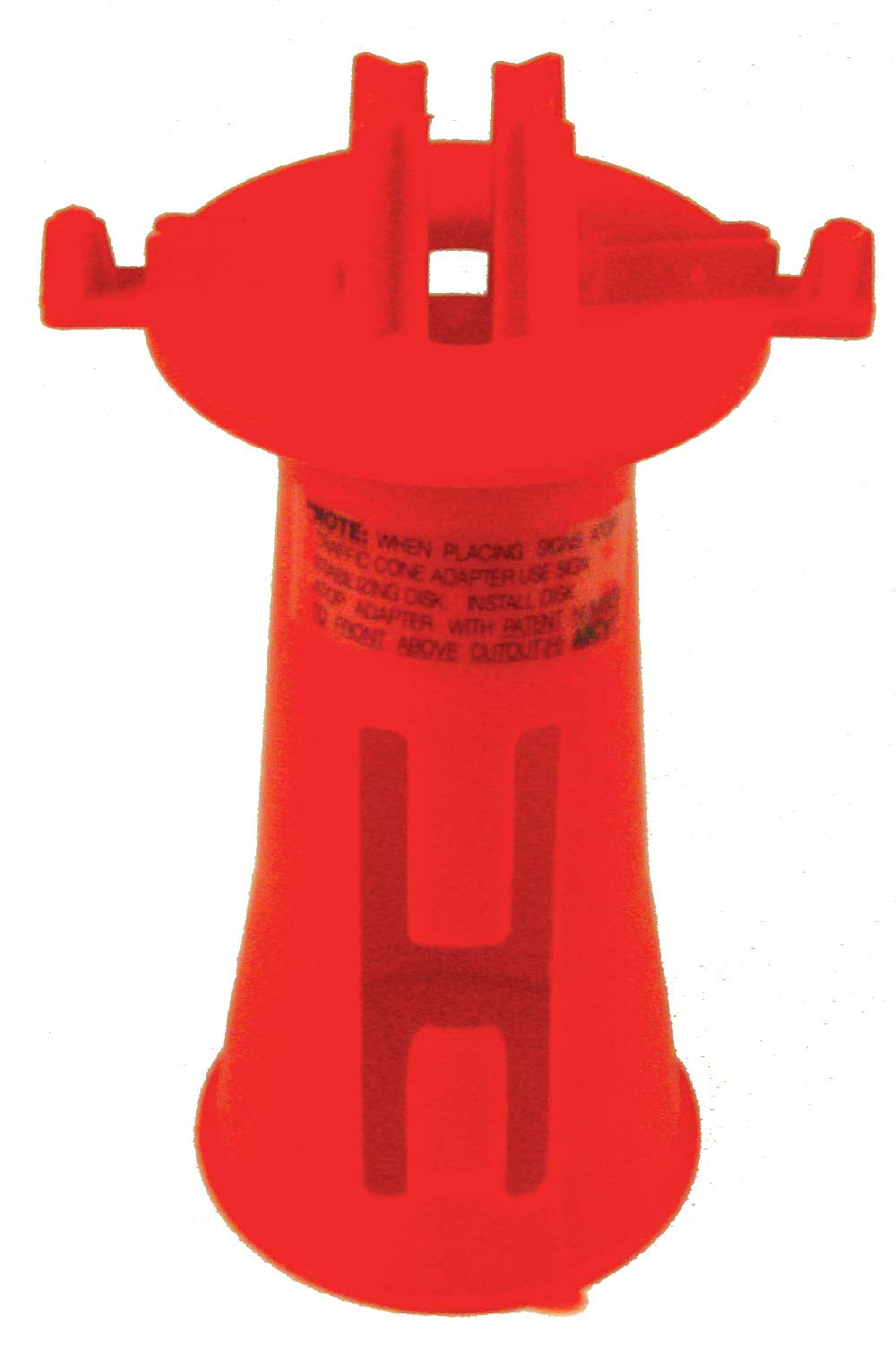 Abc'S Orange Traffic Cone Adapter-eSafety Supplies, Inc