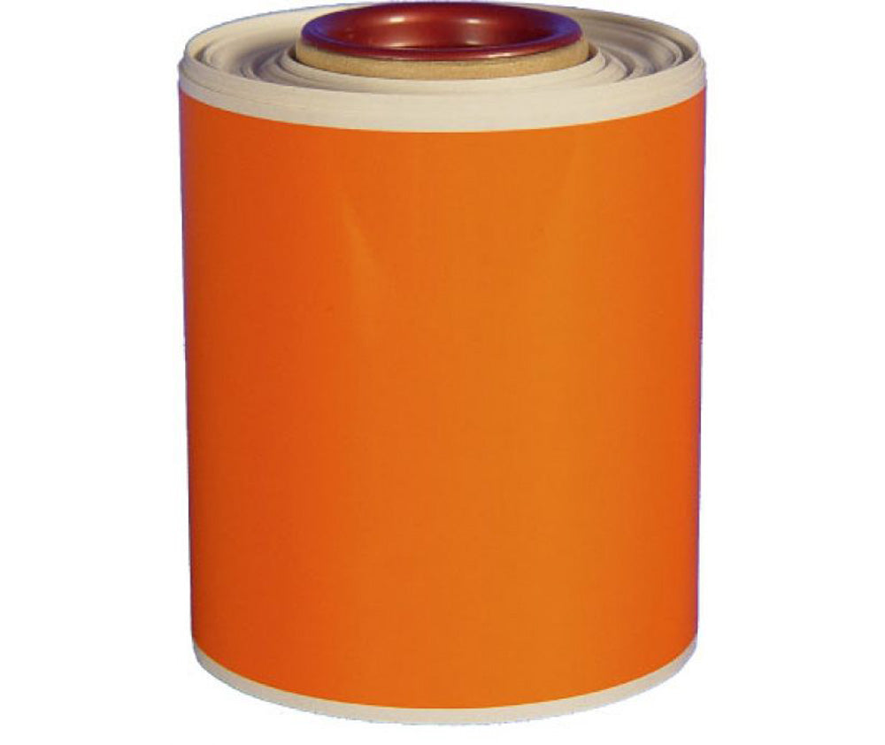 High Gloss Heavy Duty Continuous Vinyl Roll Orange - Roll-eSafety Supplies, Inc
