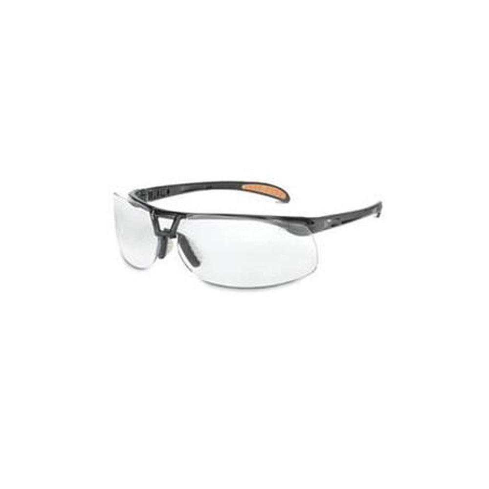 Uvex By Honeywell Uvex Protege Safety Glasses With Black Frame And Clear HydroShield Anti-Fog Anti-Scratch Lens-eSafety Supplies, Inc