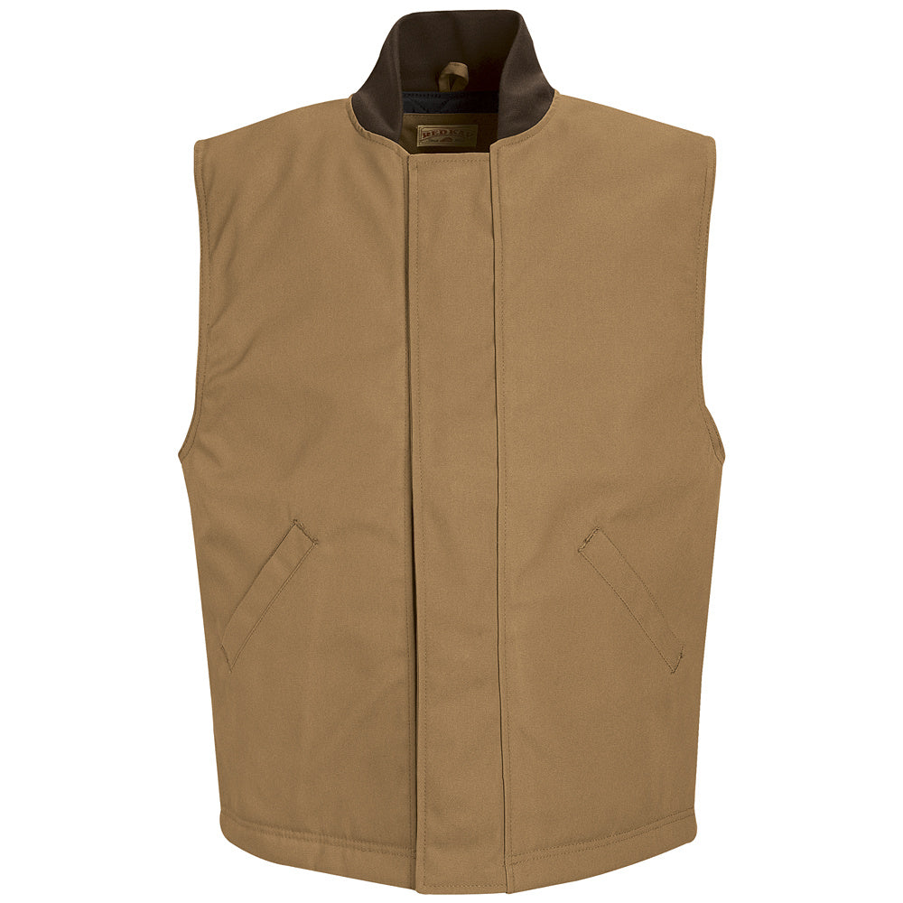 Red Kap Blended Duck Insulated Vest VD22 - Brown Duck-eSafety Supplies, Inc