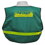 Non-ANSI CERT Green Safety Vest