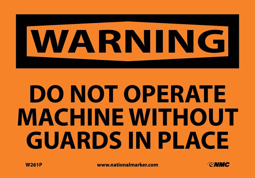 Warning Do Not Operate Machine Sign-eSafety Supplies, Inc