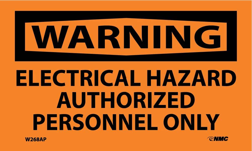Warning Electrical Hazard Label - 5 Pack-eSafety Supplies, Inc