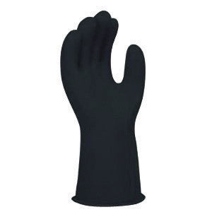 SALISBURY By Honeywell Size 12 Black 11" Type I Natural Rubber Class 0 Low Voltage Electrical Insulating Linesmen's Gloves With Straight Cuff