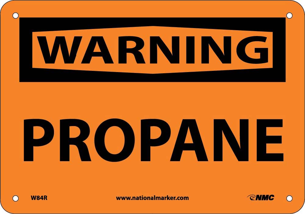 Warning Propane Sign-eSafety Supplies, Inc