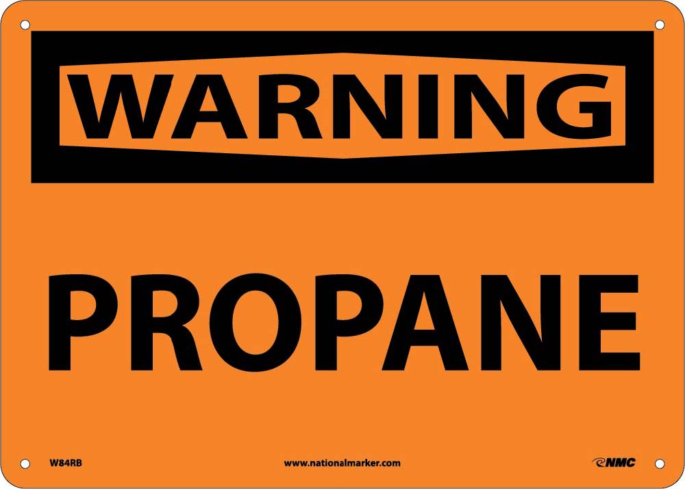 Warning Propane Sign-eSafety Supplies, Inc