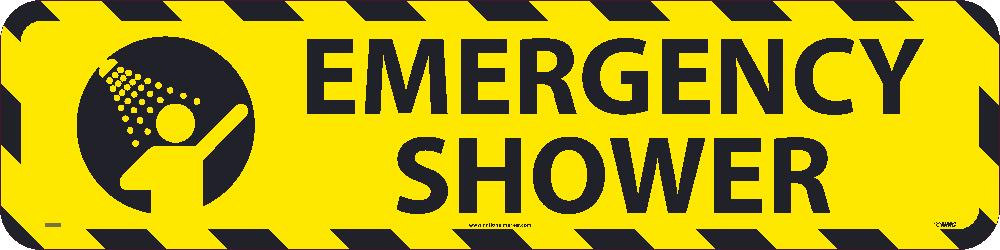 Floor Sign, Walk On, Non-Skid 6" X 24" - WFS43-eSafety Supplies, Inc