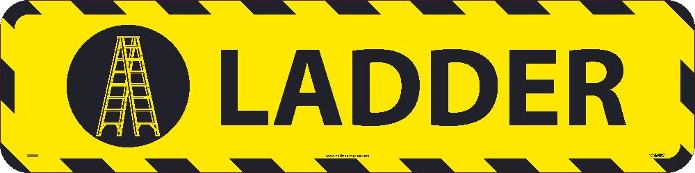 Floor Sign, Walk On, Non-Skid 6" X 24" - WFS45-eSafety Supplies, Inc