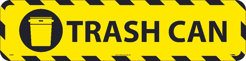 Floor Sign, Walk On, Non-Skid 6" X 24" - WFS46-eSafety Supplies, Inc