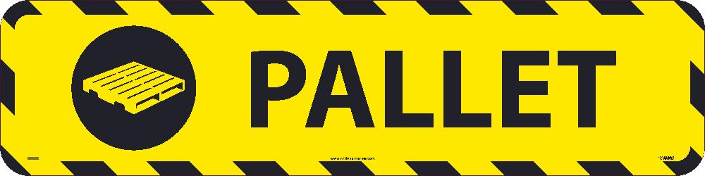 Floor Sign, Walk On, Non-Skid 6" X 24" - WFS47-eSafety Supplies, Inc