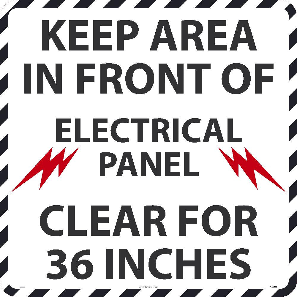 Floor Sign, Walk On, Non-Skid 36" Dia - WFS51-eSafety Supplies, Inc