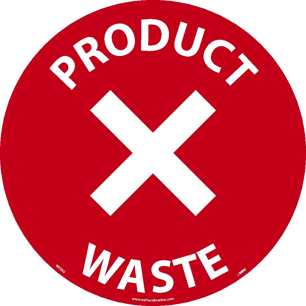 Floor Sign, Walk On, Non-Skid17" Dia - WFS62-eSafety Supplies, Inc