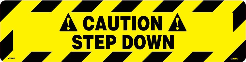 Caution Step Down Anti-Slip Cleat-eSafety Supplies, Inc