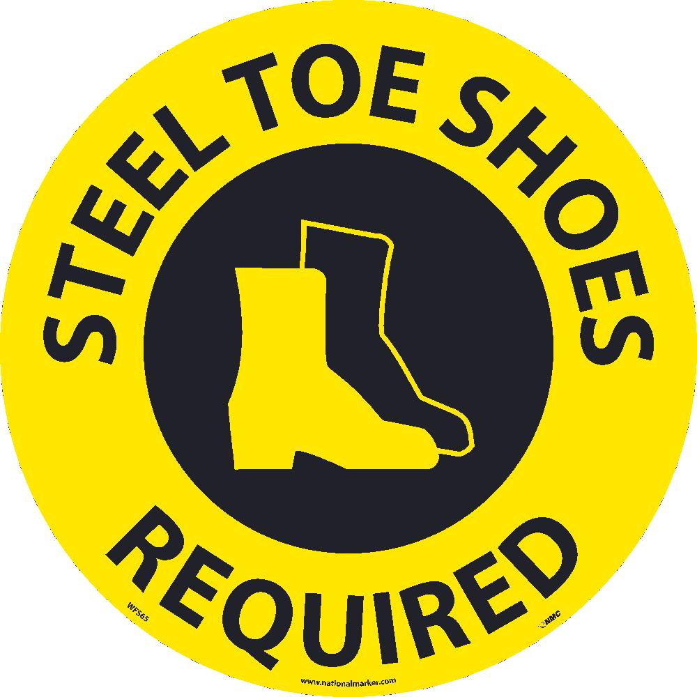 Floor Sign, Walk On, Non-Skid17" Dia - WFS65-eSafety Supplies, Inc