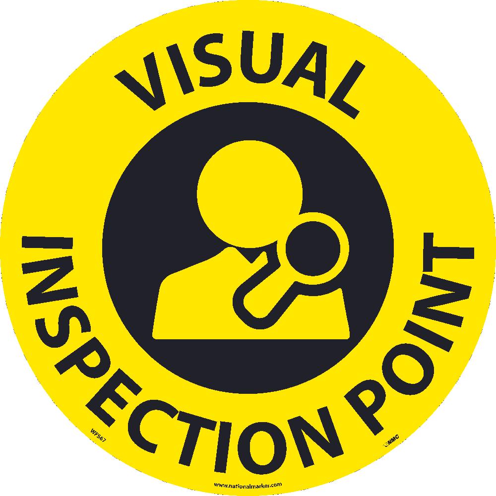 Floor Sign, Walk On, Non-Skid17" Dia - WFS67-eSafety Supplies, Inc