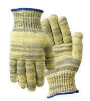 Wells Lamont Medium Gray And Yellow Whizard Metalguard 7 gauge Heavy Weight Fiber And Stainless Steel Ambidextrous Cut Resistant Gloves With , Cotton Lined,-eSafety Supplies, Inc